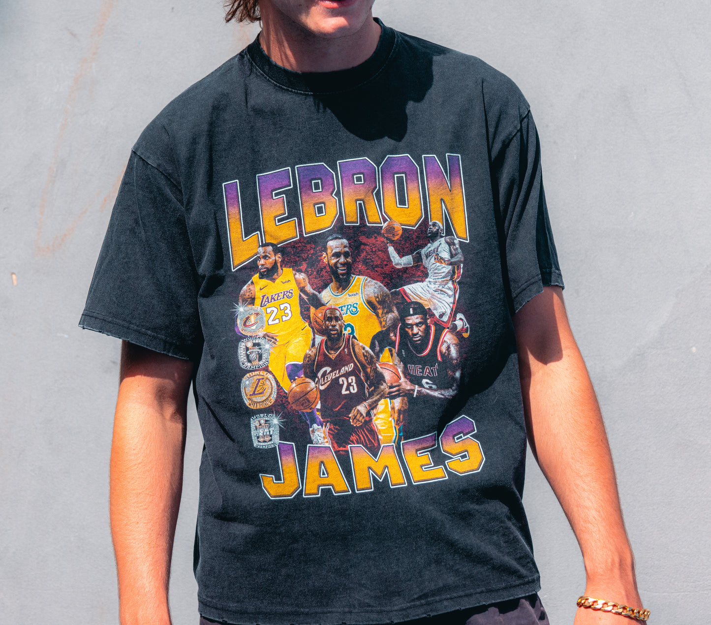 Lebron James Vintage T